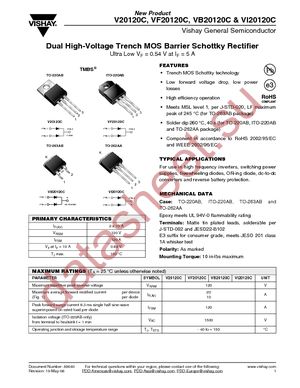 V20120C-E3/4W datasheet  